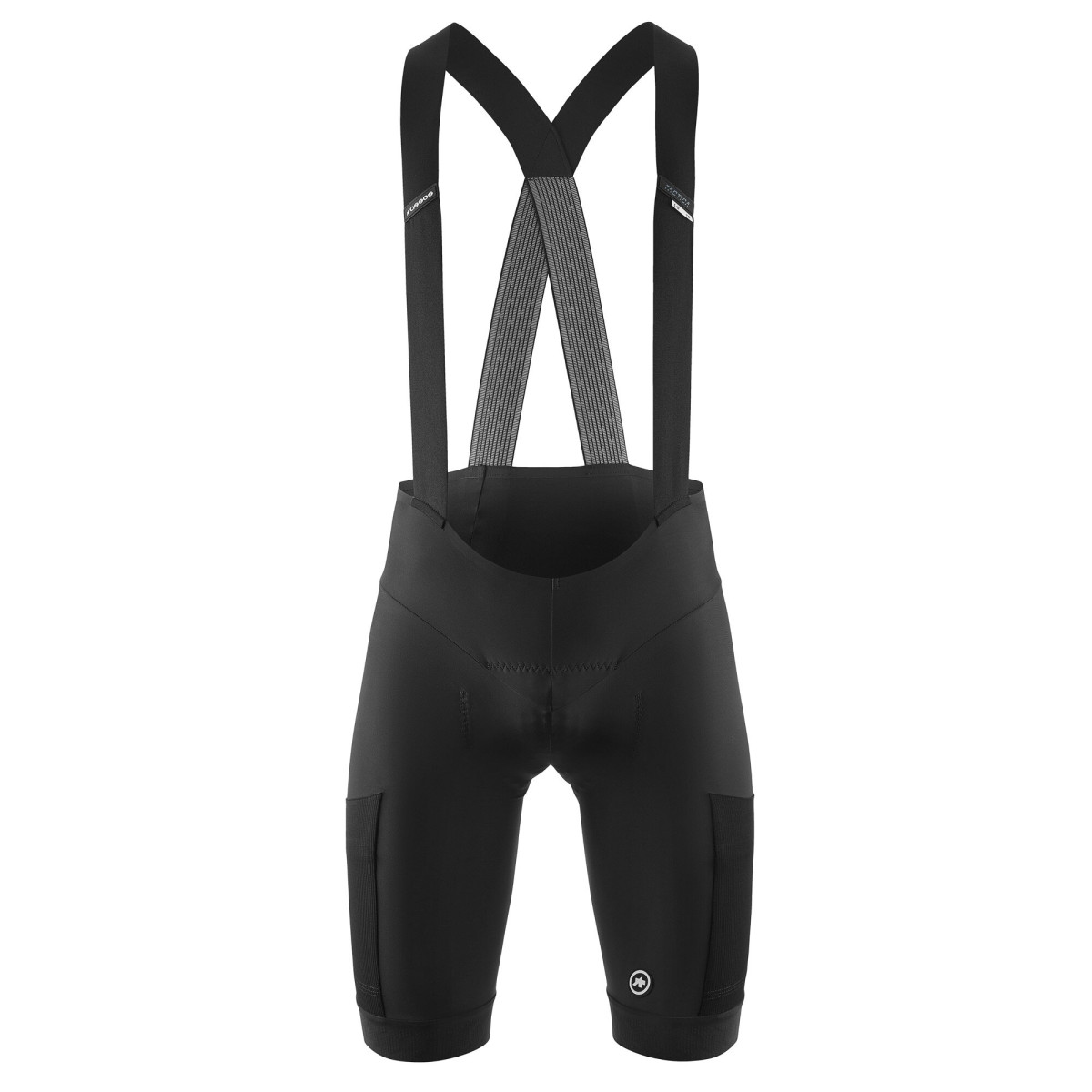 ASSOS 5th Gen Cycling Shorts ビブタイツ Assos Tactica Kieskäfer T5 Gravel Men's Bib Shorts | Black Series